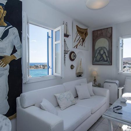 Aiolos Home With Private Veranda And Amazing Sea Views, Paros Пісо-Ліваді Екстер'єр фото