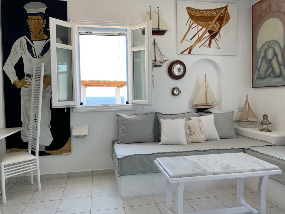 Aiolos Home With Private Veranda And Amazing Sea Views, Paros Пісо-Ліваді Екстер'єр фото